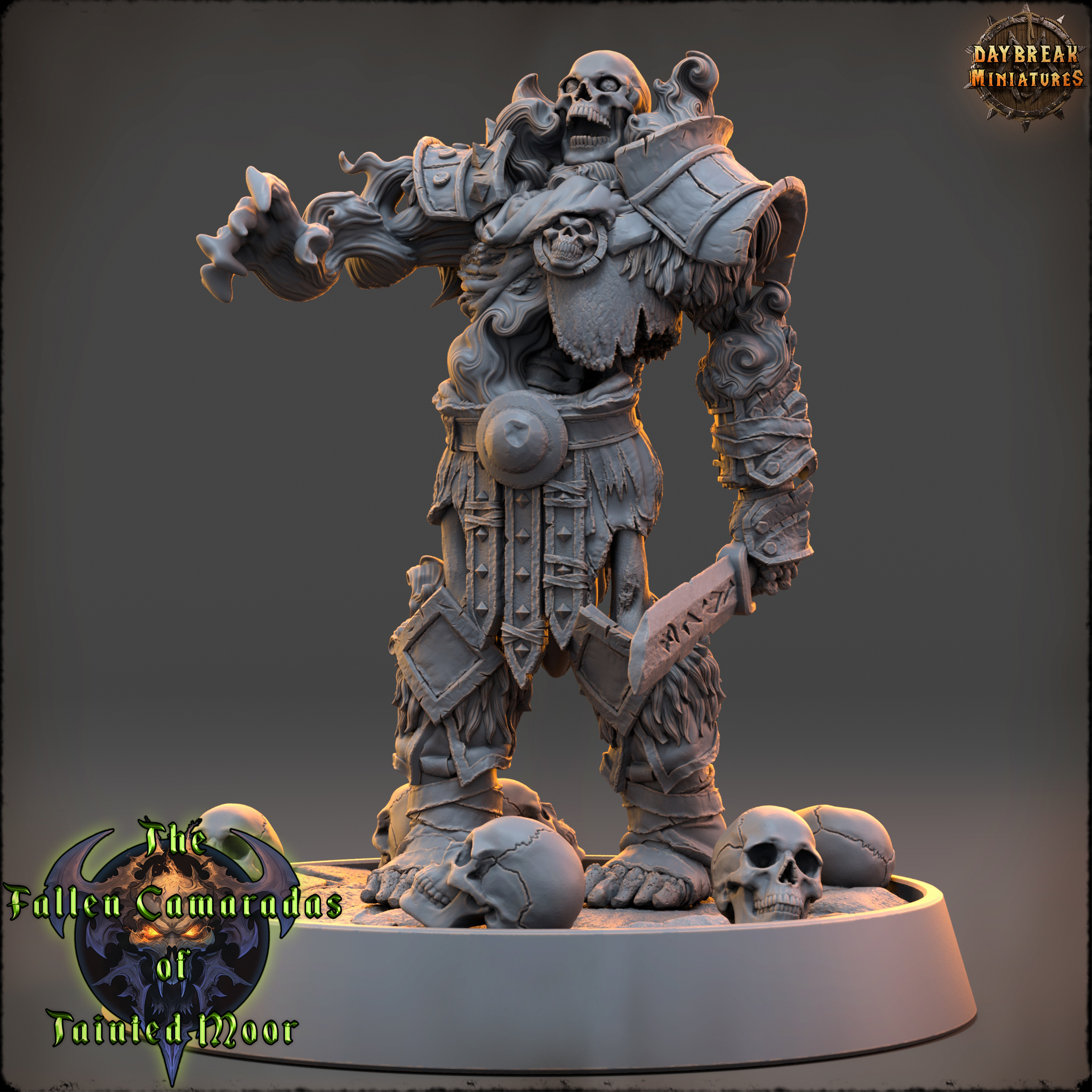 The Void Herald of Tainted Moor - The Fallen Camaradas of Tainted Moor